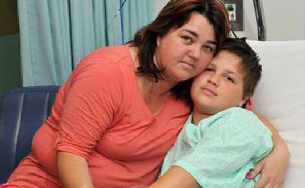 Samantha Cornell (left) has supported moves by the government to introduce tough new dog laws after her son Wayne Cornell was attacked two weeks ago. Samantha Cornell (left) has supported moves by the government to introduce tough new dog laws after her son Wayne Cornell was attacked two weeks ago.
